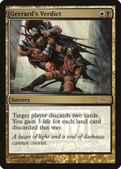 Gerrard's Verdict - Foil FNM 2007